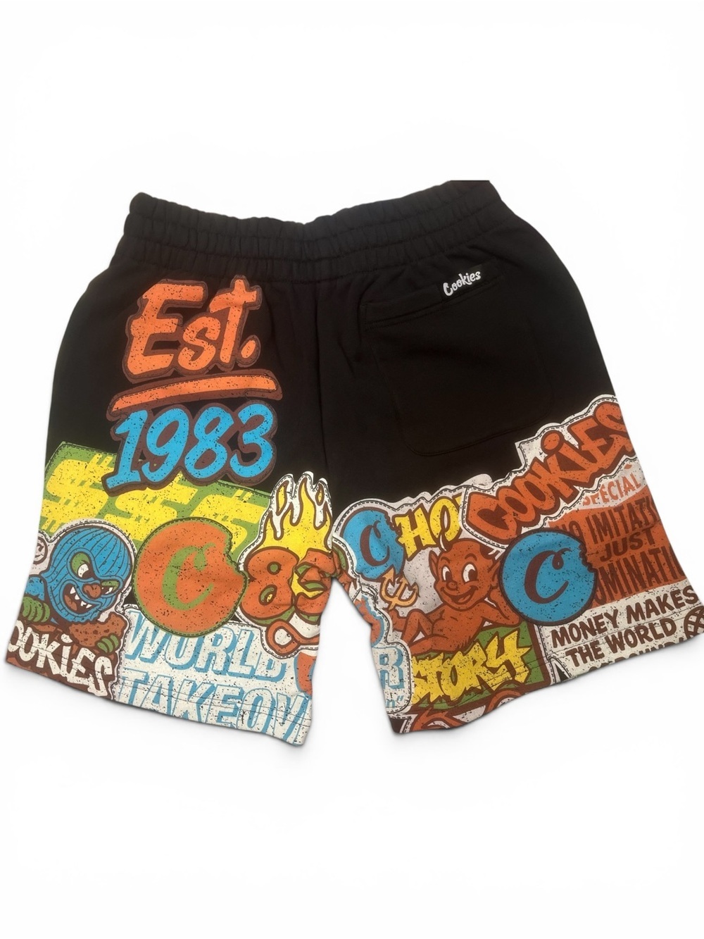 Cookies graphic All over bottom design shorts
